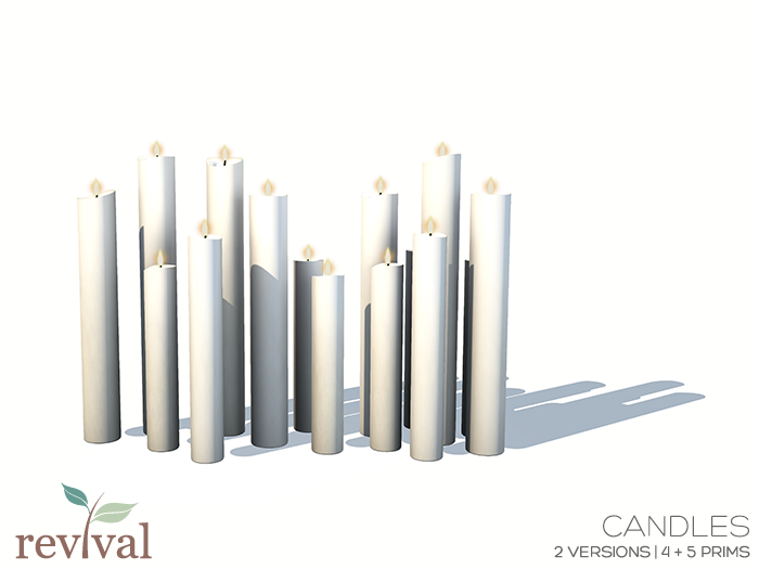 Second Life Marketplace .revival. candles